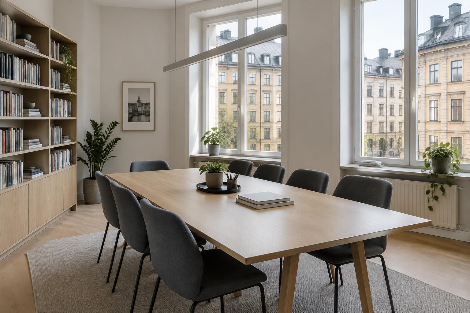 Stockholm office meeting room
